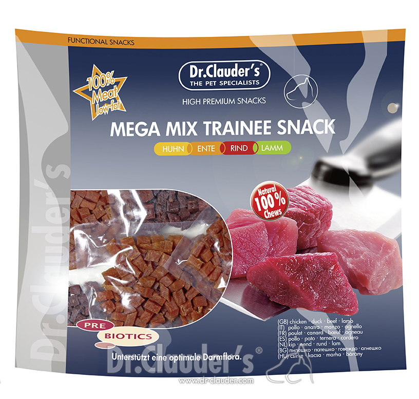 Dr. Clauders Trainee Snack - Mix, 4 x 125 g