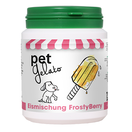 cdVet Hunde-Eis-Mischung - mit Molke, Frosty Berry