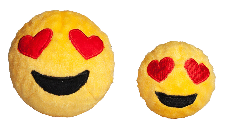 Fabdog Faballs Emoji - Herzaugen-Smiley