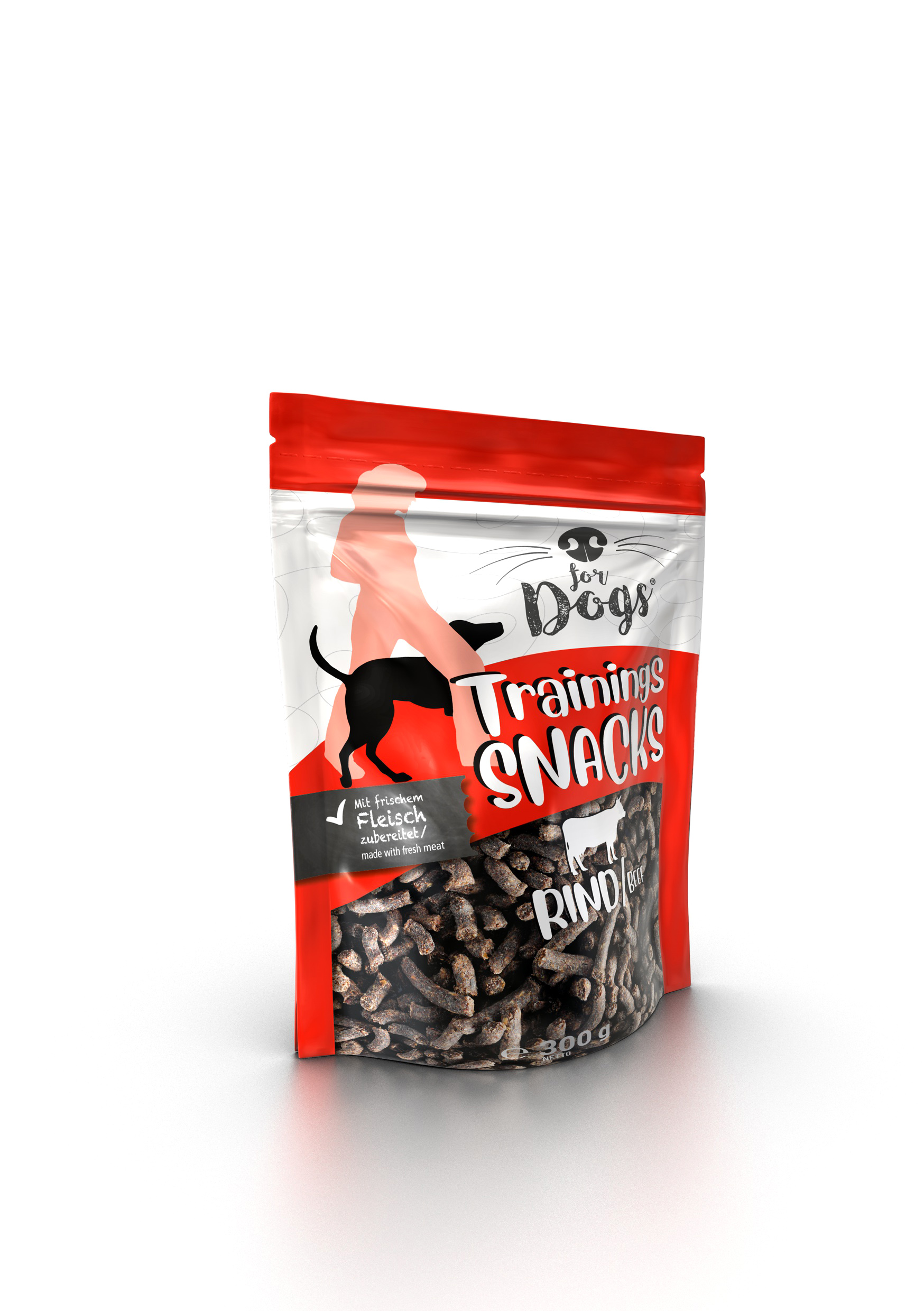 For Dogs Trainingssnack - Rind
