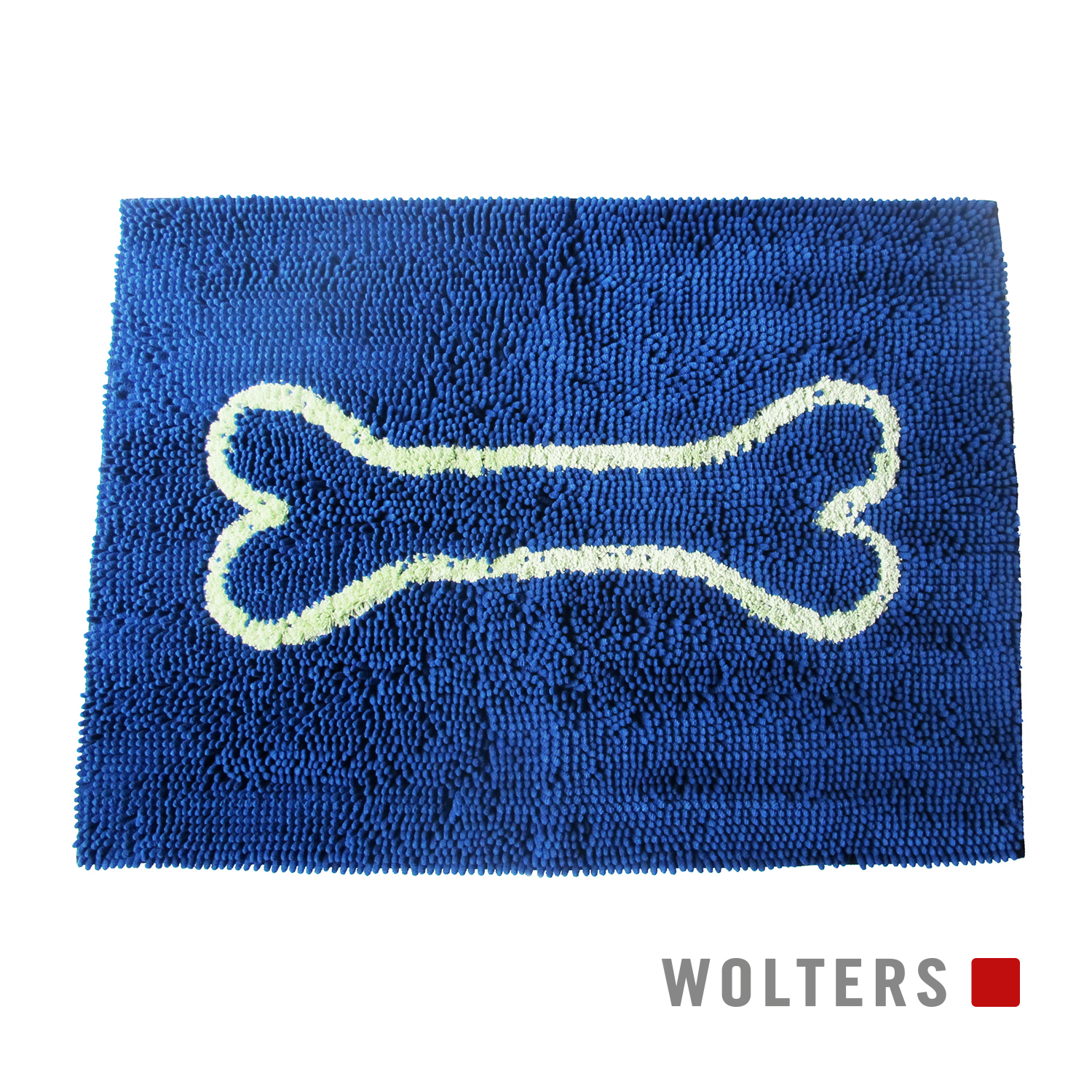 Wolters Dirty Dog Doormat - Special Edition, marine/lime