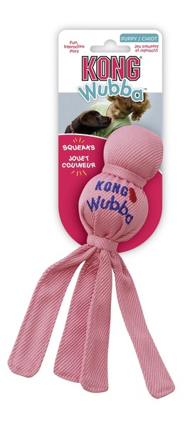 KONG Wubba Puppy - blau oder rosa