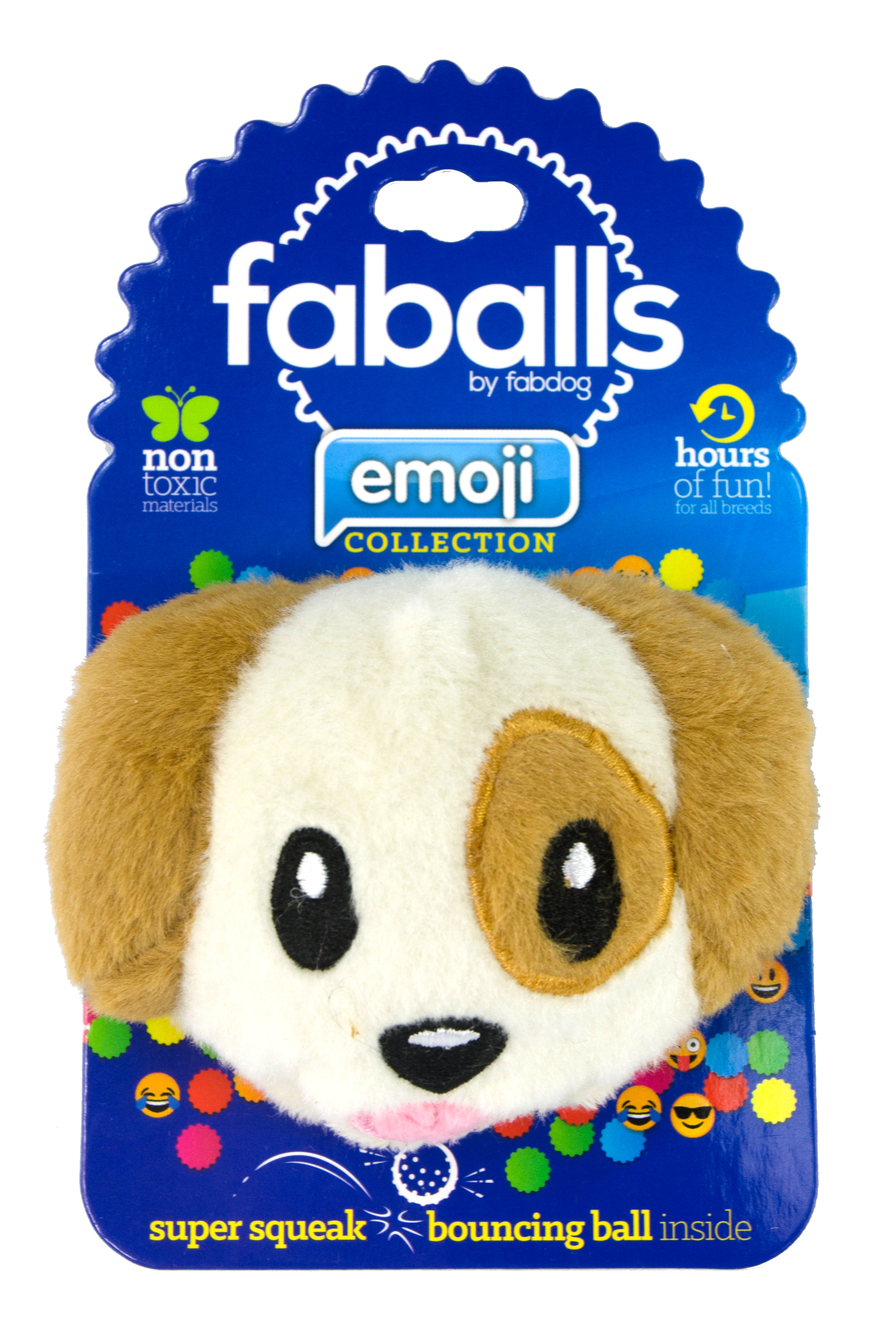 Fabdog Faballs Emoji - Hund