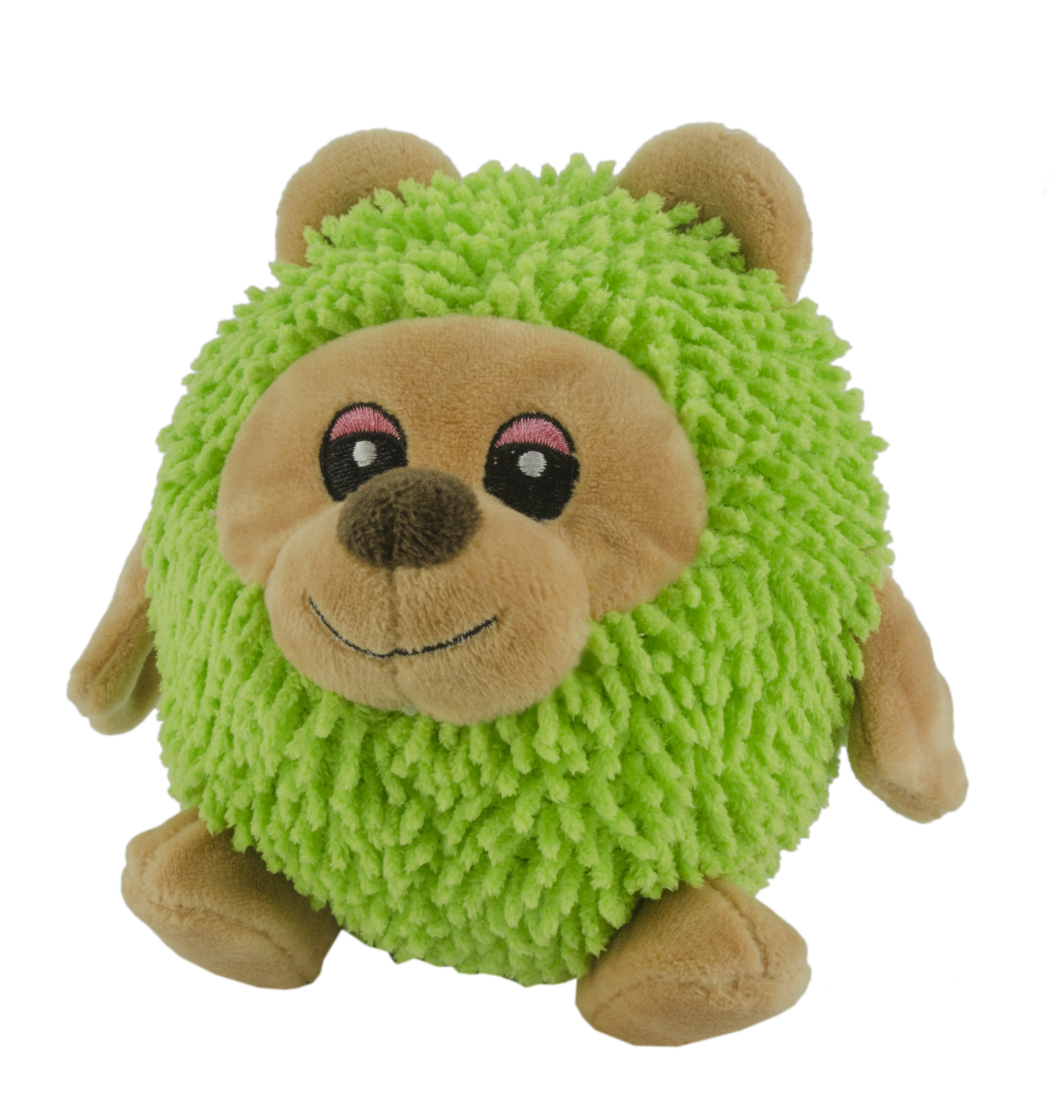 Fuzzle Bear mit Quietscher - grün