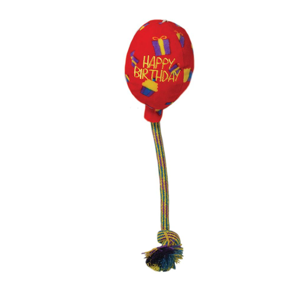 KONG Occasions Birthday Balloon - Red
