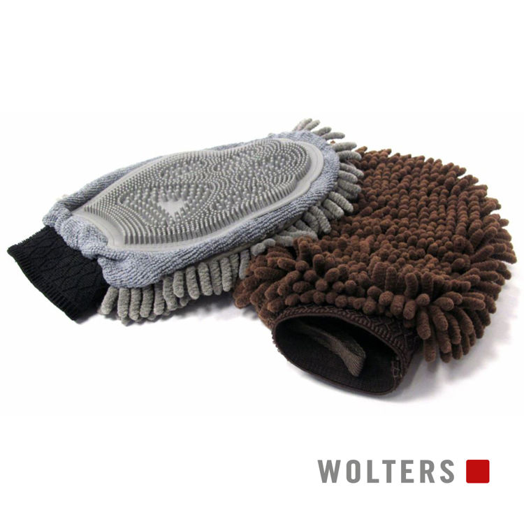 Wolters Dirty Dog Grooming Handschuh - braun