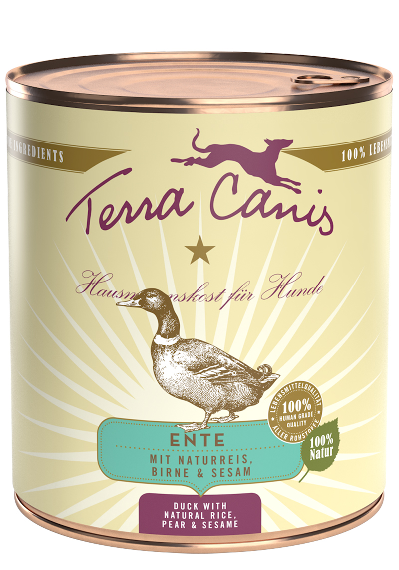 Terra Canis Classic - Ente mit Naturreis, Roter Bete, Birne und Sesam