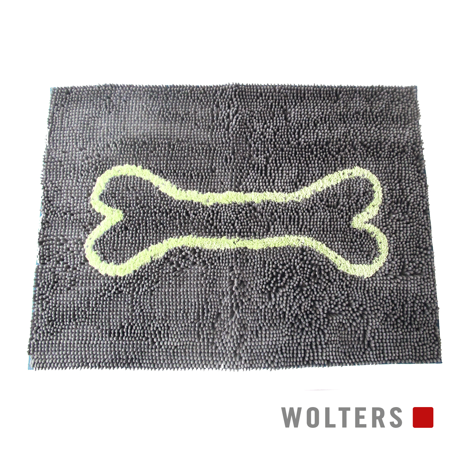 Wolters Dirty Dog Doormat - Special Edition, grau/lime