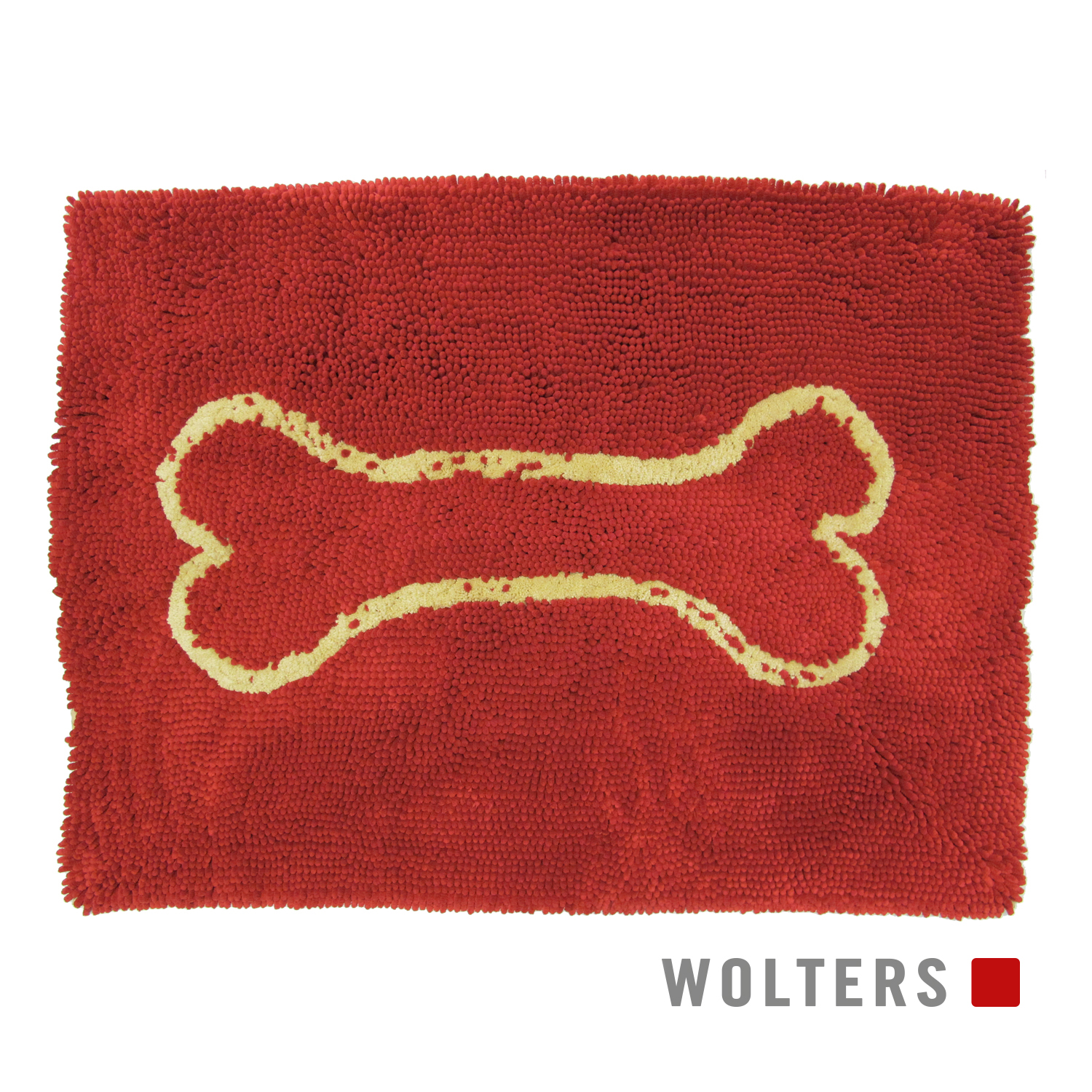 Wolters Dirty Dog Doormat - rot