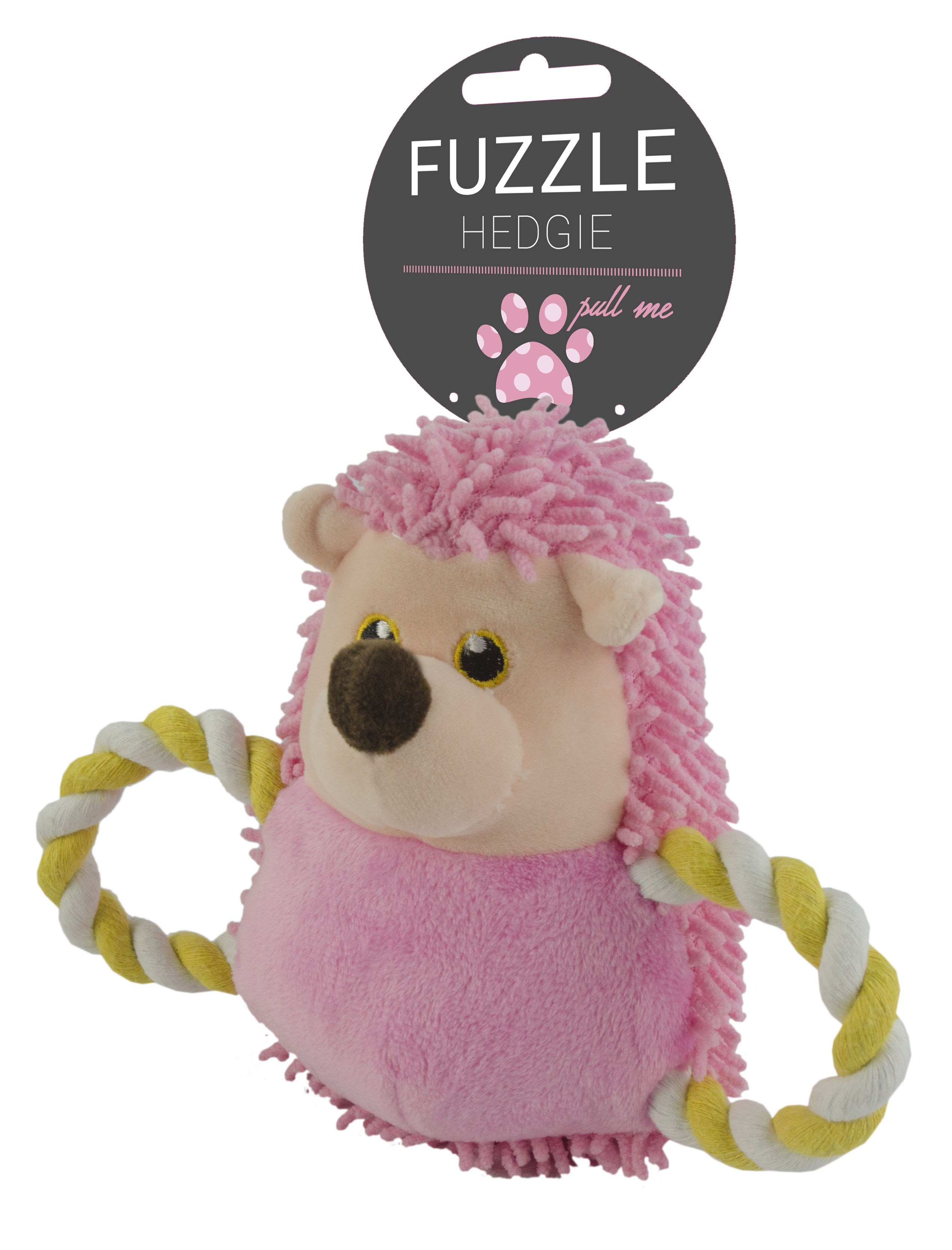 Fuzzle Hedgie Pull Me - rosa