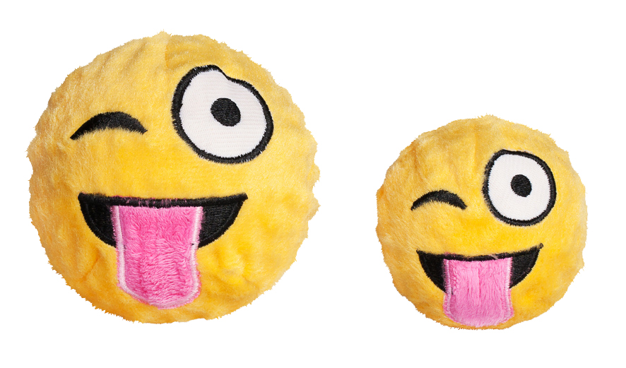 Fabdog Faballs Emoji - Zwinker-Smiley