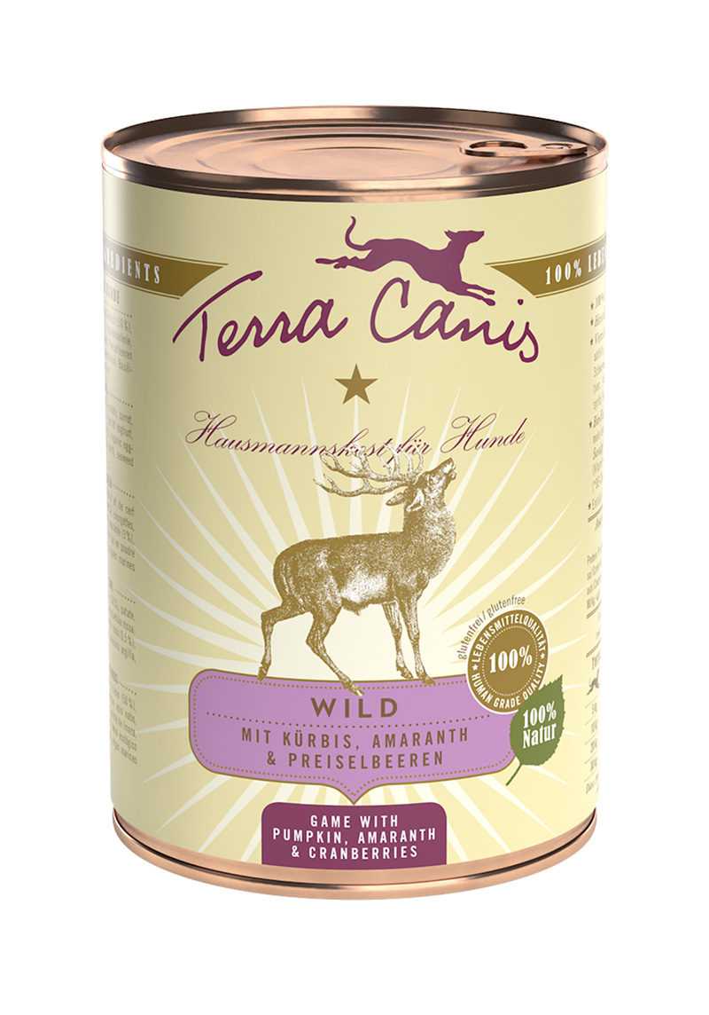 Terra Canis Classic - Wild mit Kürbis, Amaranth und Preiselbeere