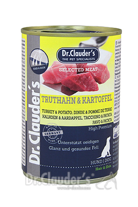 Dr. Clauders Selected Meat ProHair & Skin - Truthahn + Kartoffel