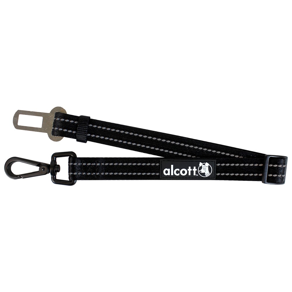 Alcott Auto Sicherheitsgurt - schwarz/reflex