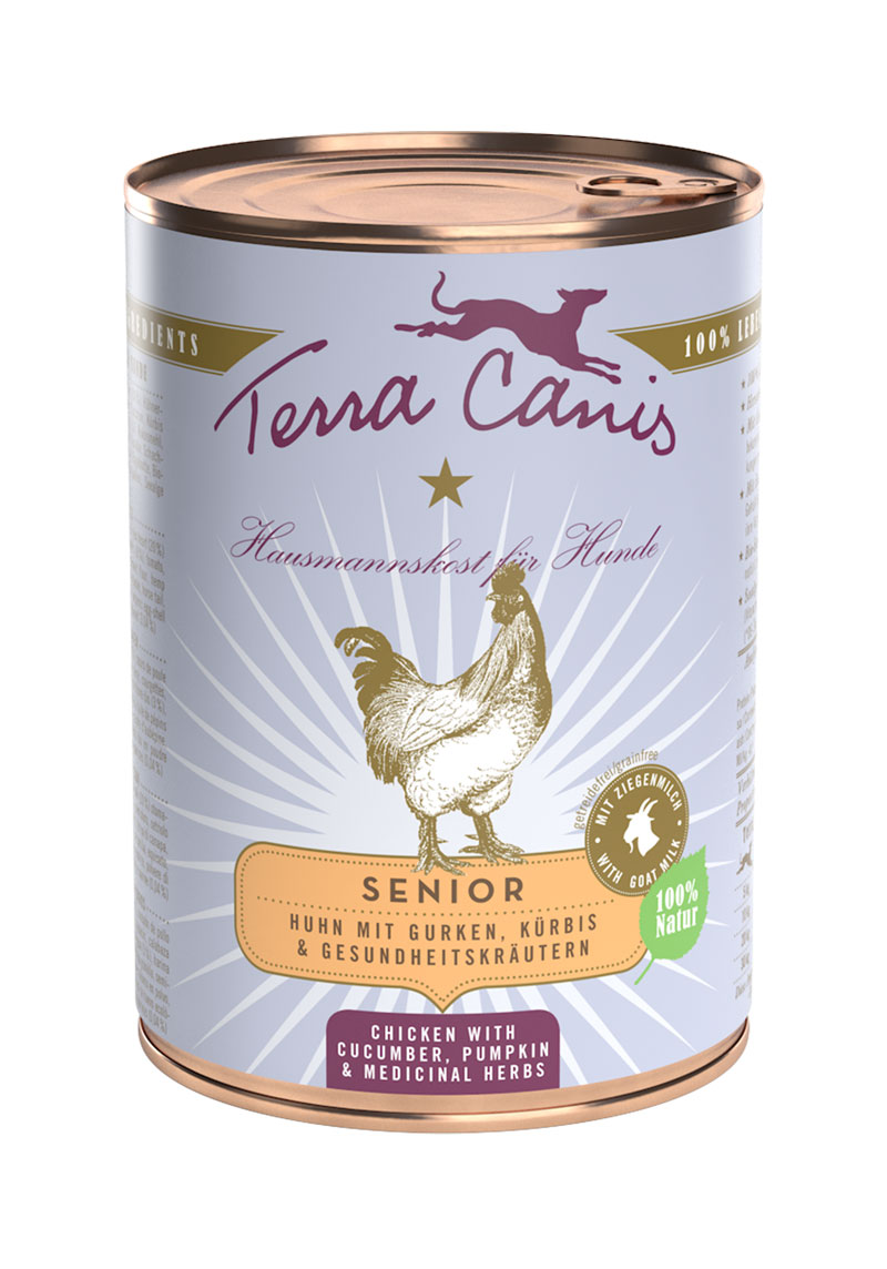 Terra Canis Senior - Huhn mit Gurke und Kürbis