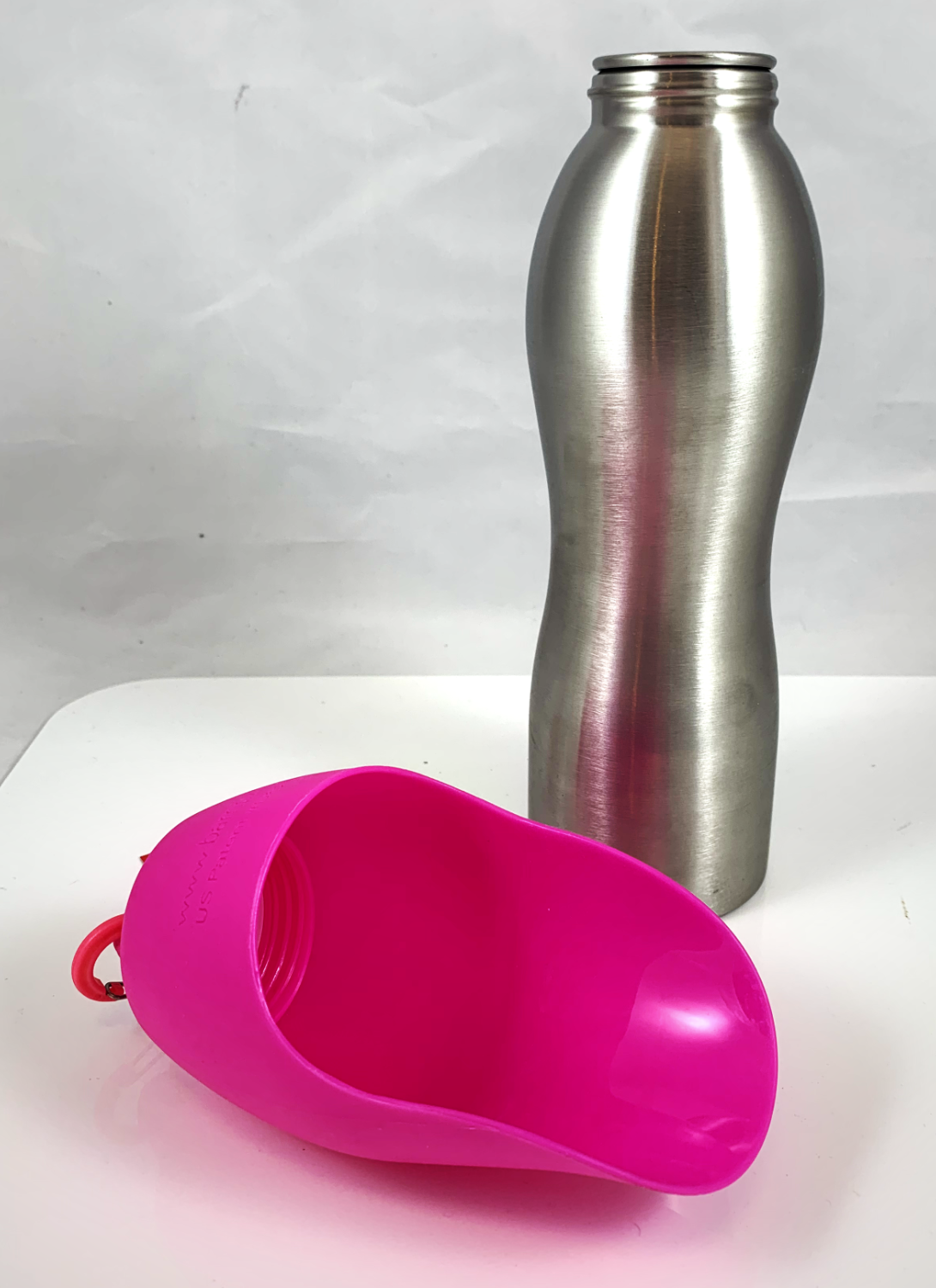 KONG H2O Wasserflasche - pink