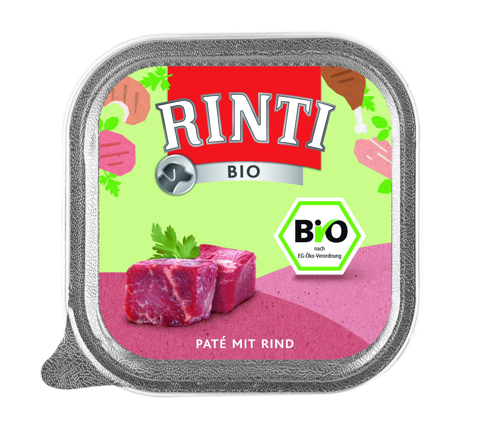 Rinti Feinest Bio Geflügel pur mit Rind